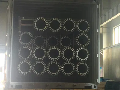 Cilindro rotondo in alluminio per carrello sgombroso