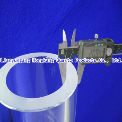 Od 24-29mm parete spessore 6-10mm tubo al quarzo caldaia livello acqua Manometro tubo al quarzo alta pressione resistente alle alte temperature