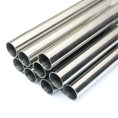 ASTM 201 202 310S 309S 304 316 2205 5083 5052 3003 1020 1045 tubo in acciaio inox saldato senza saldatura lucidato per Decorativo