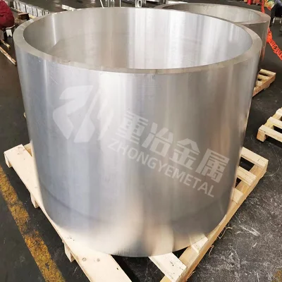 Lavorazione di precisione per parti cilindrate 3003/5005/5052/6082 ad alta resistenza 7000/6063/7075, parete spessa, alluminio senza saldatura serie 6061 Forgiatura in lega