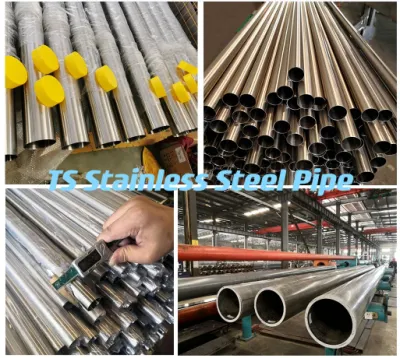 Cina fabbrica High Strength Vendita calda SS tubo 201 304 Tubo in acciaio inox 304L saldato/alluminio/carbonio/zincato/lega