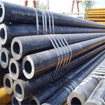 Rivestimento di zinco lubrificato senza saldatura a buon mercato ASTM 42CrMo 15CrMo 16mn 20 n. Tubo/tubo rotondo senza saldatura in acciaio al carbonio/lega n. 10 per edilizia