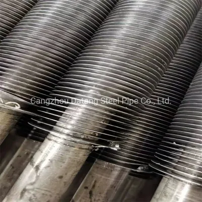 Tutti i tipi di scambiatore di calore scambiatore di calore olio tubi ad alette del radiatore/tubo alettato Tubo in acciaio inox con aletta in alluminio