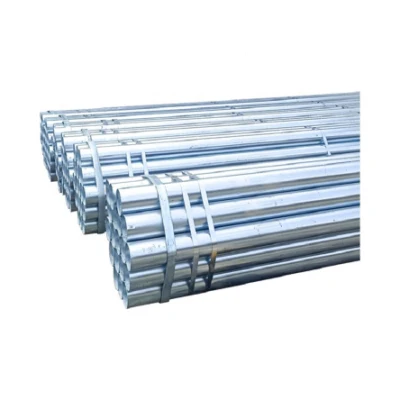Fabbrica Cina A53 Sch10 Anti-corrosione DX51D+Z Dx52D+Z Dx53D+Z Dx54D+Z Dx56D+Z Tubo in acciaio zincato a caldo senza saldatura/saldato