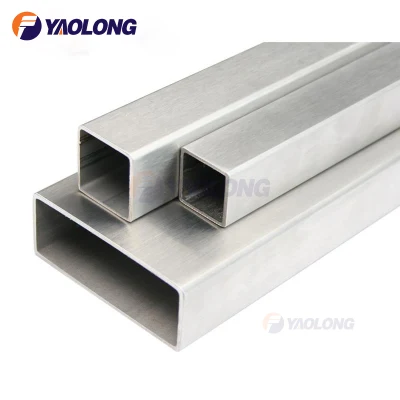 ASTM A554 304 304L 316 316L tubo quadrato in acciaio inox Fornitore di tubi