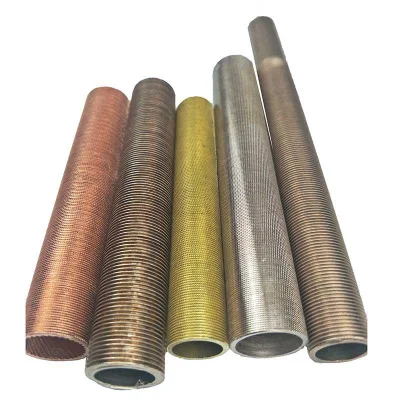 Produttori cinesi spirali L G H tipo saldato alluminio rame Scambiatore di calore alettato ad alette in acciaio legato tubo alettato per calore Scambiatore di calore/riscaldatore aria