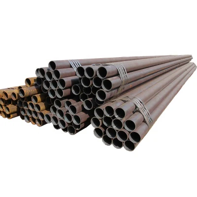 Esporta ASTM A333 Gr. 6 tubo e tubo in acciaio al carbonio senza saldatura nero rotondo per basse temperature