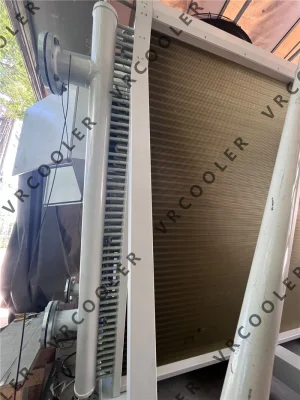 Refrigeratore a parete per esterni per centrale elettrica diesel