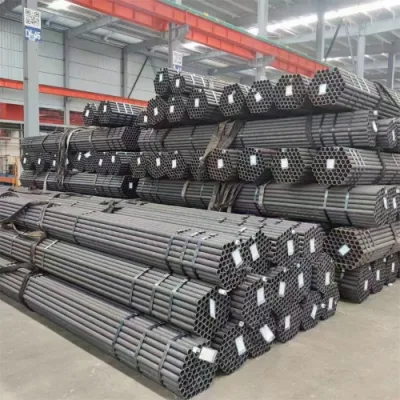 Laminato a caldo a freddo ASTM A53 API 5L, grande magazzino Tubo in acciaio al carbonio senza cuciture rotondo nero per caldaia di alta qualità Formato personalizzato standard elevato