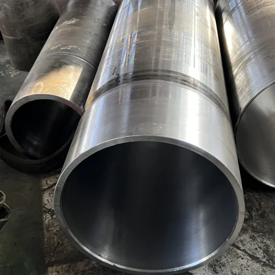 DIN2391 ST52 E355 produttore di cilindri idraulici senza saldatura a tubo con testa