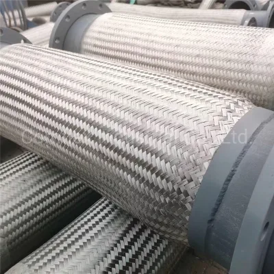 Tubo flessibile Braided flessibile dell&prime;acciaio inossidabile 304 del tubo del tubo del metallo del collegamento della flangia fatto in Cina