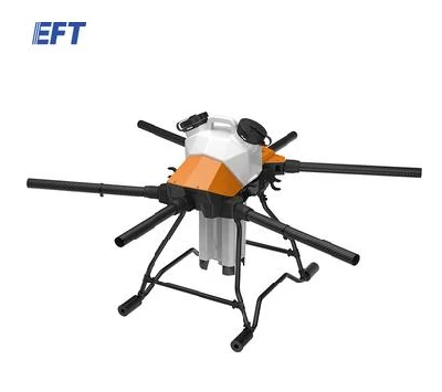 Lancio del nuovo prodotto speciale EFT protezione impianto per carichi di grandi dimensioni UAV E616p Drone speciale per protezione piante a sei assi con rotore multiplo da 16 l.