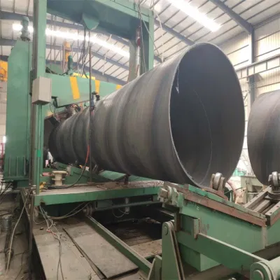 ASTM A36 A53 A106 LSAW SSAW Seghetta ERW diametro grande Tubo a spirale in acciaio legato acciaio al carbonio saldato SCH 40 Materiale da costruzione