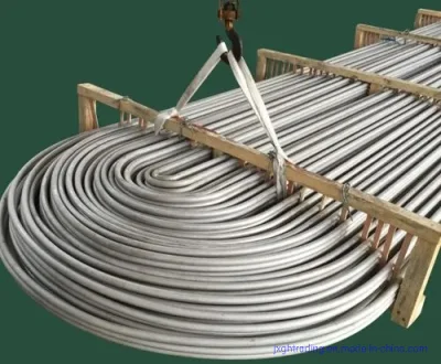 Tubi di piegatura a U in acciaio inox/lega di nichel/tubo caldaia/calore tubo a U Tubo scambiatore