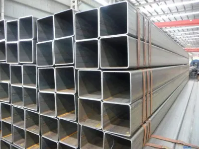 ASTM A53 zincato Q195 Q235 Q345 zincato a caldo Tubo quadrato in acciaio