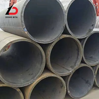Tubi in acciaio saldato laminati a caldo in fabbrica, carbonio senza saldatura di grande diametro Tubo in acciaio laminato a caldo, spesso, a spirale tubo per tubazioni Prezzo di vendita diretta per il trasporto