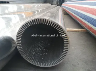Tubo in alluminio estruso con diametro esterno di 600 mm per gruppi di comando isolati con gas HV&amp;EHV