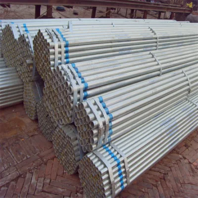 Fabbrica Cina A53 Sch10 Anti-corrosione DX51D+Z Dx52D+Z Dx53D+Z Dx54D+Z Dx56D+Z Tubo in acciaio zincato a caldo senza saldatura/saldato