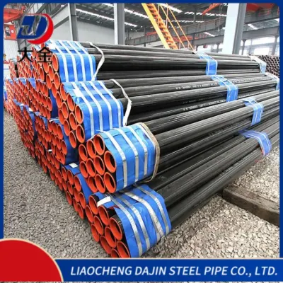 Tubo in acciaio al carbonio in lega 15CrMo St37 C45 A106 Gr. B A53 20 n. 45 Q355b tubo in acciaio senza saldatura