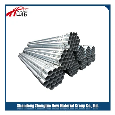 ASTM AISI en JIS GB Q195 Q235 Q345 SS400 zincato Tubo in acciaio