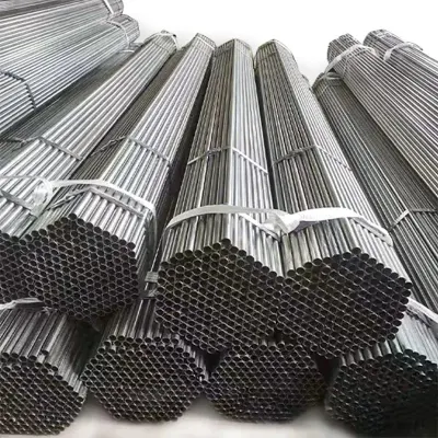 Tubi in acciaio rotondo Gi con rivestimento a caldo SGCC, Sgch, G550, DX51D, Dx52D, Tubo in acciaio inox/alluminio/carbonio/rame/lega Dx53D pre-galvanizzato
