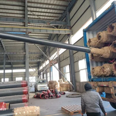 Gomma piuma di Withpolyurethane del tubo d&prime;acciaio dell&prime;isolamento termico e rivestimento sotterranei dell&prime;HDPE per il progetto raffreddato dell&prime;olio del gas d&prime;acqua