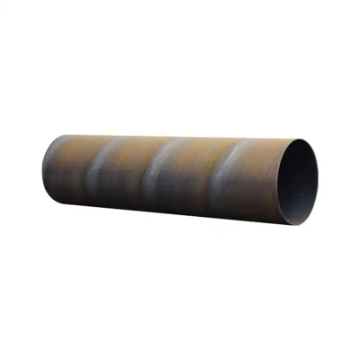 Fornitore cinese materiali per costruzioni trattamento semplice rifinito carbonio sommerso a spirale Tubo per saldatura ad arco St37-2 S355 16mn acciaio saldato per industria chimica Tubo