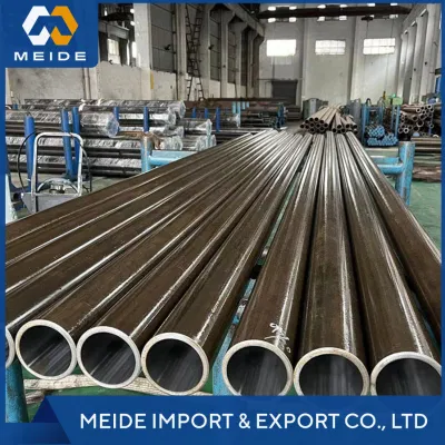 Tubo cilindro idraulico tubo di rettifica trapuntato tubo in acciaio laminato a freddo 1015 1020 1025 1035 1040 1045 1050 1055 Ck45 onata Tubo