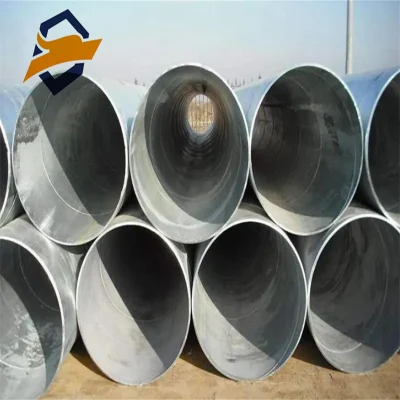 Scorte adeguate per tubo fluido SSAW/LSAW tubo in acciaio al carbonio basso Fluido di pressione saldato tubo in acciaio a spirale MS in lega Seghetto Seam Tubo elicoidale in acciaio per tubo per pozzi d&prime;acqua