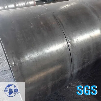 Serbatoio ad alta pressione Sch140 da 20 pollici con saldatura SA516 Gr70 al carbonio / tubo in acciaio legato