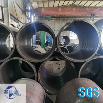 Serbatoio ad alta pressione Sch140 da 20 pollici con saldatura SA516 Gr70 al carbonio / tubo in acciaio legato