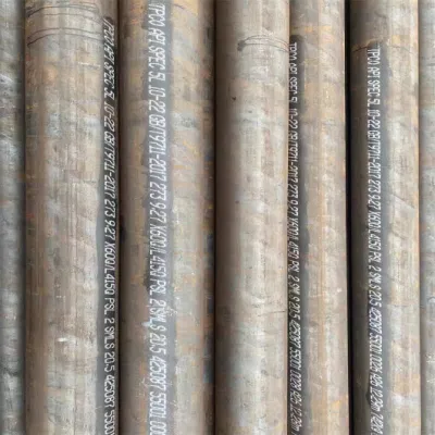 STM A106 SCH 80 API 5L X52 personalizzato e in vendita a caldo Smls SRL con rivestimento in PE senza cuciture per linea di gas e petrolio Tubo in acciaio al carbonio resistenza alla corrosione a spirale laminazione a caldo