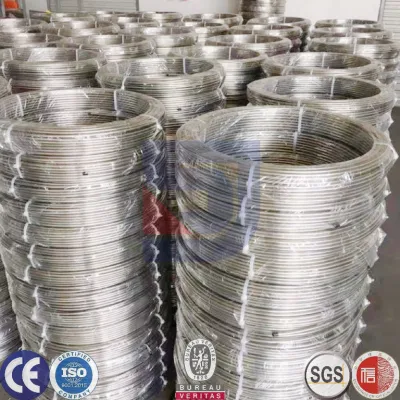 Refrigerazione estrusa 1100 1060 1070 tubo a serpentina in alluminio per aria Condizionatore e frigorifero