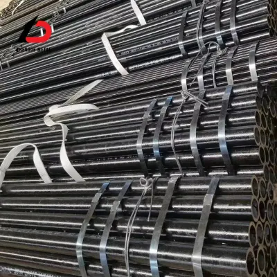 Stock ASTM A53 API 5L nero rotondo senza saldatura in carbonio Tubo in acciaio tubo di diametro piccolo 30CrMo AISI 4130 lega cromolosa Prezzo tubo in acciaio