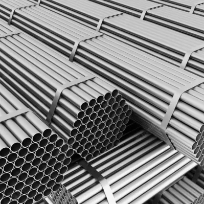 Vendita diretta in fabbrica alta qualità Q235 Q345 Hot DIP da 4&quot; Tubo in acciaio zincato rotondo tubo Gi tubo in acciaio pre-galvanizzato