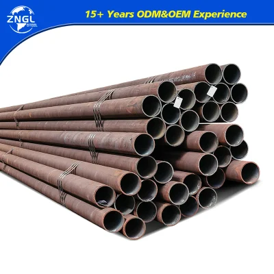Tubi in acciaio al carbonio DN500 per tubo SS400 St37 per erogazione acqua Q235B/Q195/SS400/A36/A53 tubi in acciaio al carbonio senza saldatura dimensioni tubi in acciaio a basso tenore di carbonio