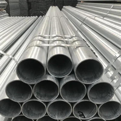 Prezzo all&prime;ingrosso 6 metri 5 pollici SCH 80 pre galvanizzato Tubo rotondo in acciaio per Uzbekistan