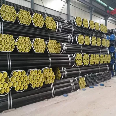 Tubo in acciaio senza saldatura API 5L ASTM A106 A53 grado B. Sch40 Sch80 Pipeline di petrolio e gas