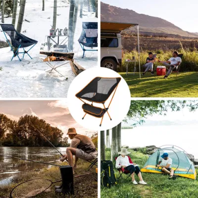 Vendita all&prime;ingrosso Mobili da campeggio Glamping Campeggio sedia a Luna pieghevole