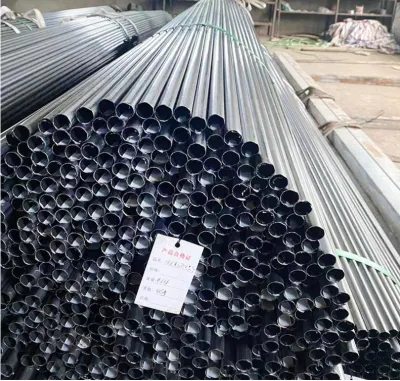 ASTM A53 DN15 DN25 DN30 zincato a caldo tubo rotondo Serra tubo