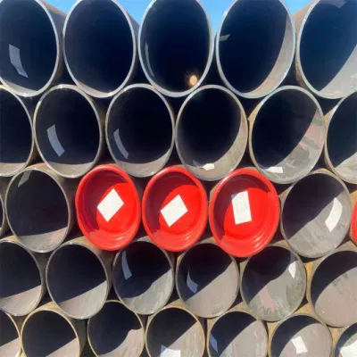 ERW diametro grande ASTM API DIN 1629 en 10210 saldato Tubo di linea costruzione a spirale carbonio idraulico rivestimento di misura personalizzata anticorrosione Cavo per gas