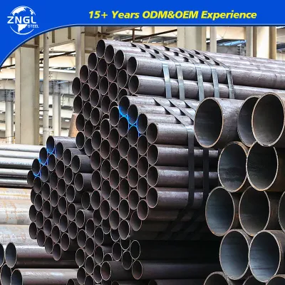 Tubi in acciaio al carbonio DN500 per tubo SS400 St37 per erogazione acqua Q235B/Q195/SS400/A36/A53 tubi in acciaio al carbonio senza saldatura dimensioni tubi in acciaio a basso tenore di carbonio