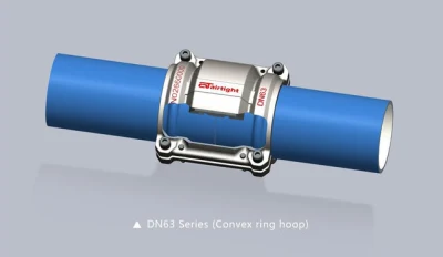 200 mm trasporto gas inerte aria compressa vuoto sicuro e durevole Tubo in lega di alluminio del compressore