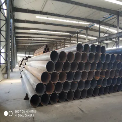 Acciaio al carbonio ASTM A106 API 5L DIN GB 1629 saldato Tubo di linea Prezzo ragionevole materiali costruzione di giunzione diritta ERW LSAW X42/X52/X60 galvanizzazione a spirale senza saldatura