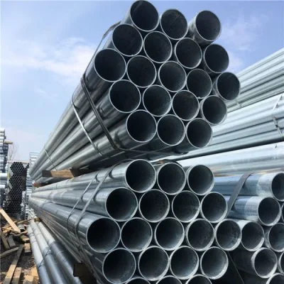 Cina Produttore materiale da costruzione processo filettato a caldo senza saldatura Gi Q195 Q235B rivestimento in zinco Z275 Z100 acciaio zincato tubo zincato Tubo rettangolare