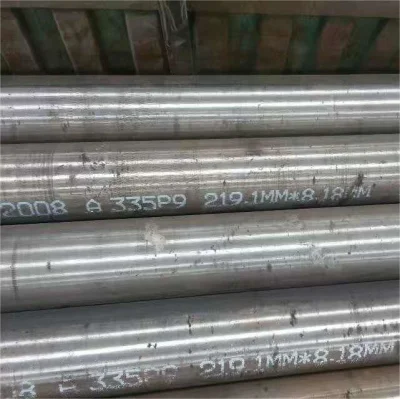 Tubo senza saldatura Sch40 SA213 T11/T91 SA325 13crmo4 SA192 St37 ST52 1020 tubo/tubo in acciaio senza saldatura al carbonio in lega rotonda