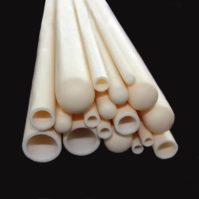 Cina fabbrica tecnica precisione elettrica refrattario ad alta temperatura ossido di alluminio Al2O3 Tubo isolante di protezione in ceramica al 99.5% allumina C799