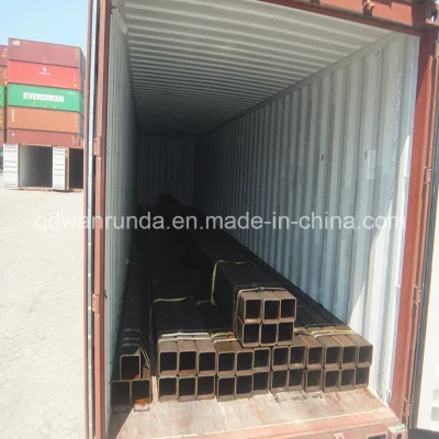 ASTM A500 Gr. B tubo quadrato per struttura in acciaio