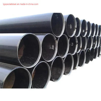 Tubo/tubo senza saldatura in acciaio al carbonio Q355b a bassa lega laminato a caldo, GB/T8163, tubo di trasporto di fluidi in acciaio al carbonio