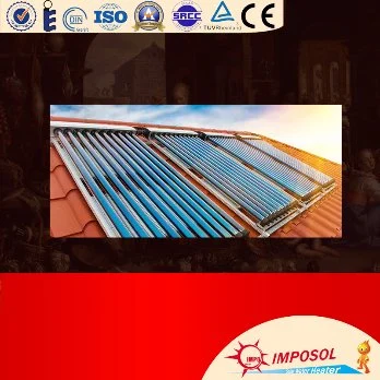 OEM serra sul tetto U tubo vuoto solare collettore termico